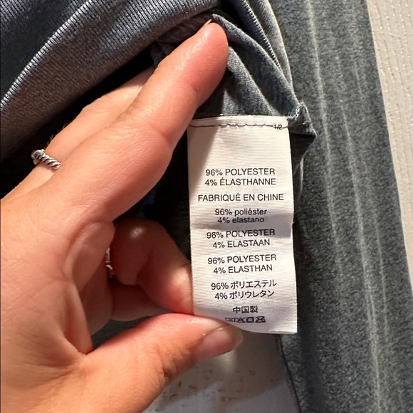 Vuori Daydream Lightweight Crew Long Sleeve Tee Shirt M Cape Heather - Picture 9 of 9